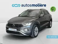 Usado VW T-Roc Life 150 CV (110 kW) 2022 Gris SUV