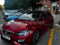 Usado Seat Leon FR 150 CV (110 kW) 2020 Granate Berlina