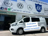 Usado Ford Transit Custom Trend 130 CV (95 kW) 2022 Blanco Familiar