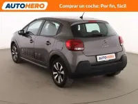 Usado Citroën C3 Feel 82 CV (60 kW) 2018 Gris Utilitario