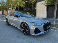 Usado Audi RS6 600 CV (441 kW) 2021 Gris / plata Familiar