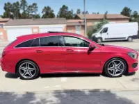 Käytetty Mercedes CLA220 Shooting Brake AMG line 177 HP (130 kW) 2016 Punainen Farmari