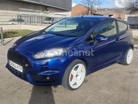 Usado Ford Fiesta Trend 100 CV (73 kW) 2014 Azul Berlina