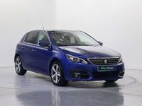 Usado Peugeot 308 Allure 131 CV (96 kW) 2018 Azul Utilitario