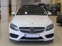 Używany Mercedes C220 170 KM (125 kW) 2017 Biały Coupe
