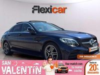 Usado Mercedes C200 160 CV (117 kW) 2020 Azul Berlina
