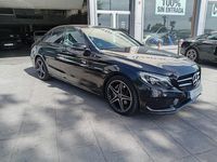Usado Mercedes C200 136 CV (100 kW) 2016 Azul Berlina