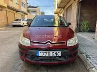 Usado Citroën C4 90 CV (66 kW) 2009 Rojo Berlina