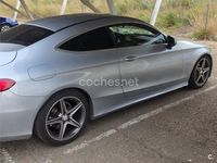 Usado Mercedes C220 AMG line 170 CV (125 kW) 2016 Gris / plata Coupe
