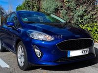 Usado Ford Fiesta Trend 85 CV (62 kW) 2018 Azul Berlina