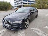 Usado Audi A7 Sportback S-Line 333 CV (244 kW) 2016 Azul Utilitario