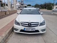 Usado Mercedes C220 170 CV (125 kW) 2012 Blanco Coupe