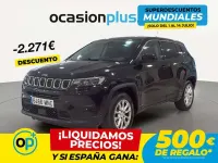 Usado Jeep Compass Longitude 129 CV (94 kW) 2024 Negro SUV