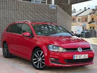 Usado VW Golf VII Advance 150 CV (110 kW) 2016 Rojo Familiar