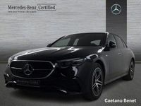 Usado Mercedes E300 AMG line 313 CV (230 kW) 2025 Negro obsidiana