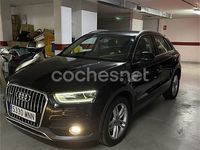 Usado Audi Q3 Ambition 140 CV (102 kW) 2014 Negro SUV