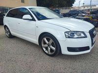 Usado Audi A3 S-Line 160 CV (117 kW) 2009 Blanco Berlina