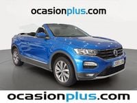 Usado VW T-Roc Cabriolet Style 116 CV (85 kW) 2021 Azul Descapotable