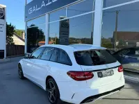 Usado Mercedes C220 AMG 170 CV (125 kW) 2015 Blanco Familiar