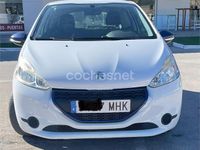 Usado Peugeot 208 Access 68 CV (50 kW) 2014 Blanco Utilitario