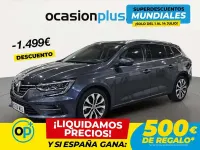 Usado Renault Mégane GrandTour Techno 140 CV (102 kW) 2022 Gris Familiar