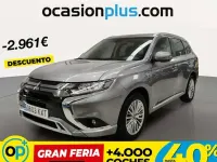 Usado Mitsubishi Outlander P-HEV Motion 224 CV (164 kW) 2019 Gris SUV