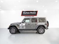 Usado Jeep Wrangler Sahara 381 CV (280 kW) 2023 Gris / plata SUV