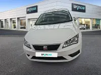 Usado Seat Leon Style 130 CV (95 kW) 2018 Blanco Berlina