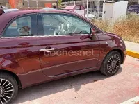Usado Fiat 500 Lounge 69 CV (50 kW) 2018 Granate Berlina