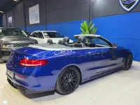 Usado Mercedes C220 170 CV (125 kW) 2018 Azul Descapotable