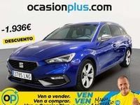 Usado Seat Leon ST FR 150 CV (110 kW) 2021 Azul Familiar
