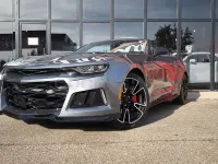 Usado Chevrolet Camaro 405 CV (297 kW) 2015 Gris / plata Descapotable