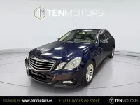 Usado Mercedes E250 Avantgarde 204 CV (150 kW) 2009 Azul Berlina