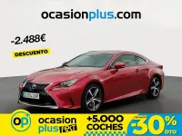 Usado Lexus RC300h Executive Line 223 CV (164 kW) 2017 Rojo Coupe