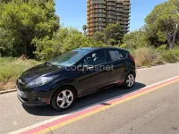 Usado Ford Fiesta Trend 90 CV (66 kW) 2010 Negro Berlina
