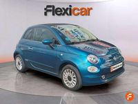 Usado Fiat 500C Lounge 69 CV (50 kW) 2019 Azul Descapotable