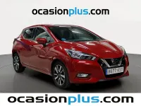 Usado Nissan Micra N-Connecta 101 CV (74 kW) 2019 Rojo Utilitario