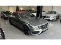 Usado Mercedes C43 AMG AMG 367 CV (269 kW) 2017 Gris Descapotable
