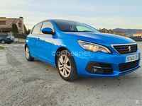Usado Peugeot 308 Active 110 CV (80 kW) 2021 Azul Berlina