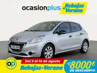 Usado Peugeot 208 Business-Line 68 CV (50 kW) 2014 Gris Utilitario