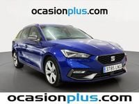 Usado Seat Leon FR 150 CV (110 kW) 2021 Azul Monovolumen