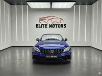 Usado Mercedes C63 AMG 476 CV (350 kW) 2019 Azul Coupe