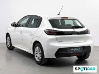 Usado Peugeot 208 Active 101 CV (74 kW) 2020 Blanco Utilitario