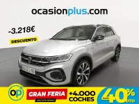 Usado VW T-Roc R-line 150 CV (110 kW) 2022 Gris SUV