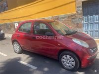 Usado Nissan Micra Visia 65 CV (47 kW) 2007 Granate Berlina
