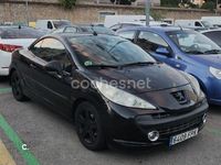 Usado Peugeot 207 CC 110 CV (80 kW) 2007 Negro Descapotable