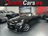 Usado Mercedes C300 258 CV (189 kW) 2019 Negro Descapotable