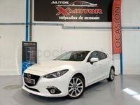 Usado Mazda 3 Luxury 150 CV (110 kW) 2015 Blanco Berlina