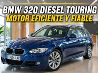 Usado BMW 320 Efficient Dynamics 184 CV (135 kW) 2012 Azul Familiar