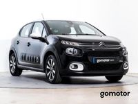 Usado Citroën C3 Feel 110 CV (80 kW) 2019 Negro Utilitario